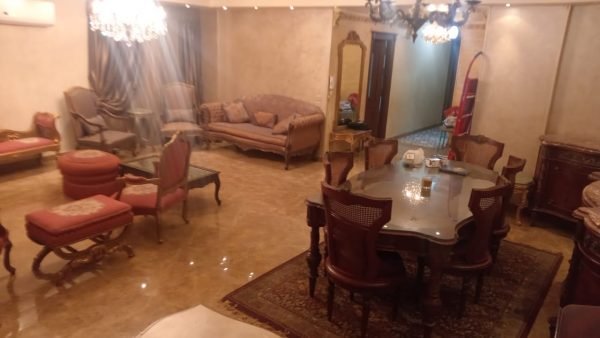 شقه للايجار المفروش في مدينه المعراج العلوي زهراء المعادي