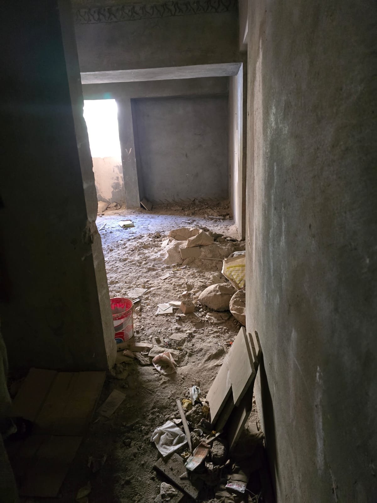 شقه للبيع في زهراء المعادي مدينه المعراج   فيو امامي  واجهه وبحري