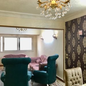 شقه  للبيع في كمبوند تبارك علي دائري المعادي فيو امامي علي الشارع الرئيسي