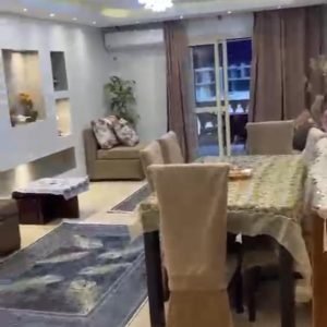 شقه  للايجار مفروش  في زهراء المعادي الشطر الثاني امام نادي وادي دجله مباشرا